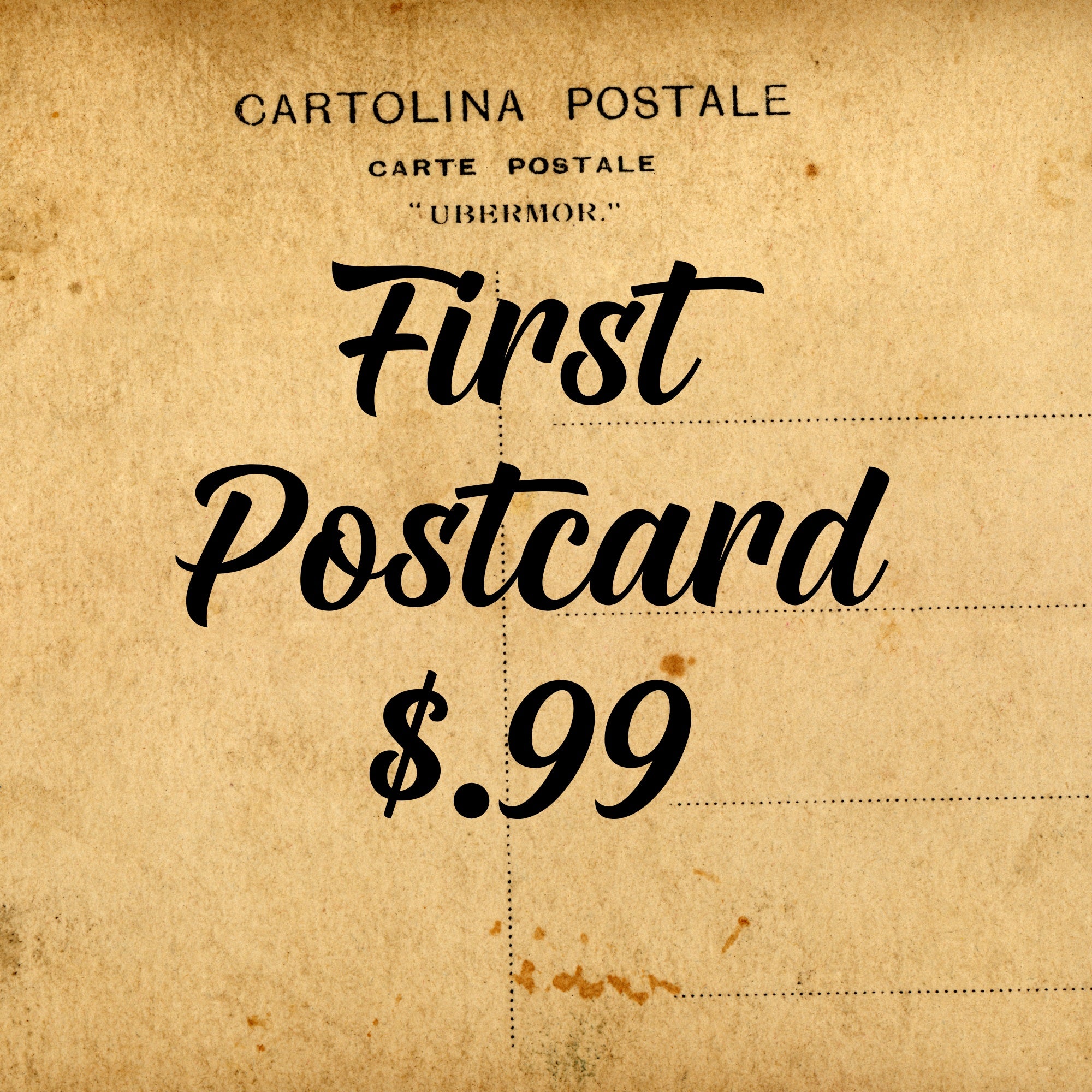 First Postcard